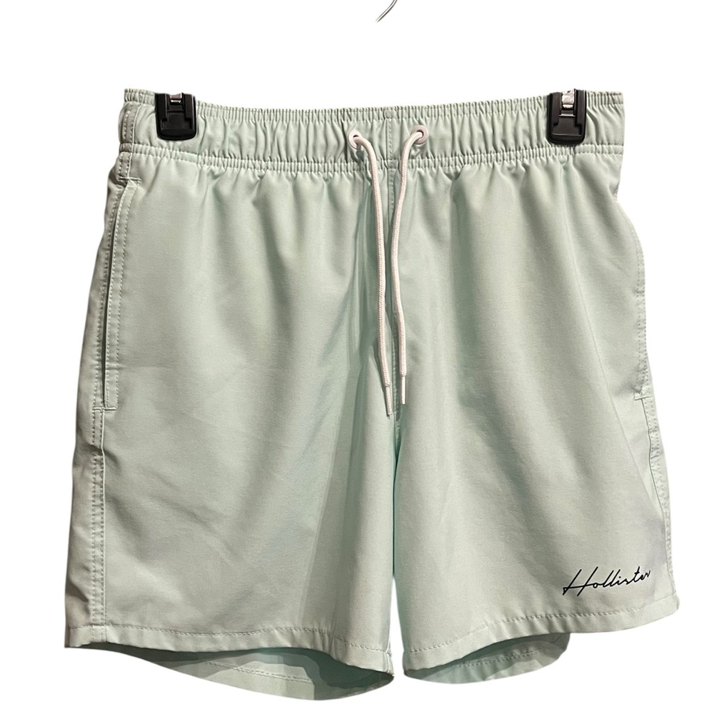 Hollister Mint Green Swim Shorts